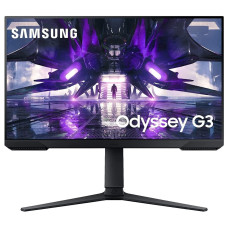 Монитор 24" Samsung Odyssey G3 (LS24AG30) / 1920x1080 FullHD / WLED / VA / 1 мс / HDMI, DisplayPort, USB hub / Класс А