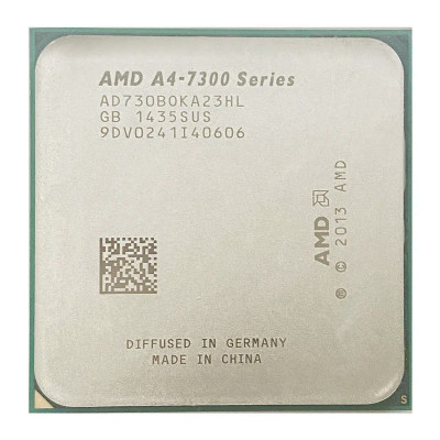 Процесор AMD A4-7300 (AD730BOKA23HL) / 3800 МГц / Socket FM2 / 2 / 2
