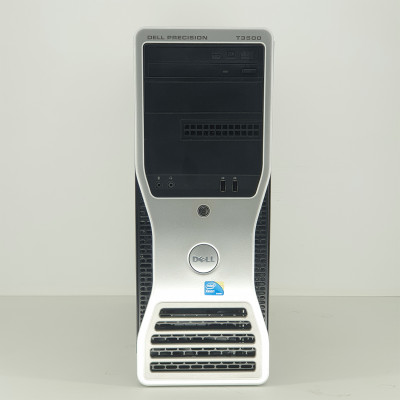 Компьютер Dell Precision T3500 Tower / Xeon W3520 / DDR3 16 ГБ / HDD+SSD 500 ГБ 120 ГБ / Nvidia Quadro FX 1800 768 Mb / 525 Вт / 4 / 8