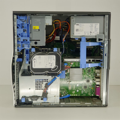 Компьютер Dell Precision T3500 Tower / Xeon W3520 / DDR3 16 ГБ / HDD+SSD 500 ГБ 120 ГБ / Nvidia Quadro FX 1800 768 Mb / 525 Вт / 4 / 8