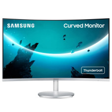 Монитор 27" Samsung C27F591F (LC27F591FDIXCI) / 1920x1080 FullHD / WLED / VA / 4 мс / VGA, HDMI, DisplayPort / Класс Б