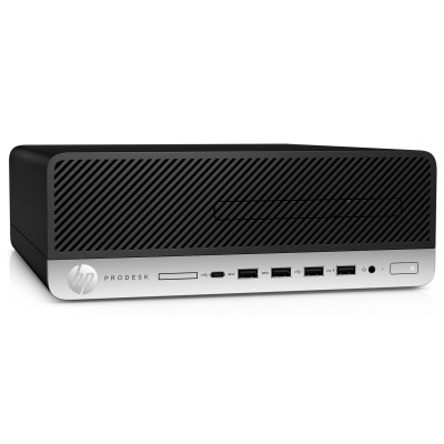 Комп'ютер HP ProDesk 600 G4 SFF / i5-9400 / DDR4 16 ГБ / SSD 240 ГБ / Intel UHD Graphics 630 / 180 Вт / 6 / 6
