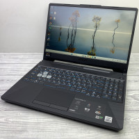 Игровой ноутбук Asus TUF Gaming F15 FX506LH / 15.6” 1920x1080 FullHD / Intel Core i5-10300H / 16 ГБ / SSD / 512 ГБ / GeForce GTX 1650 4Gb / Класс А