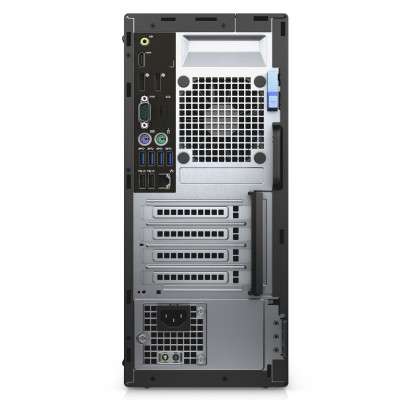 Компьютер Dell Optiplex 7040 MT / i3-6100 / DDR4 8 ГБ / HDD+SSD 120 ГБ / 500 ГБ / GeForce GTX 1050 Ti 4Gb / 240 Вт / 2 / 4