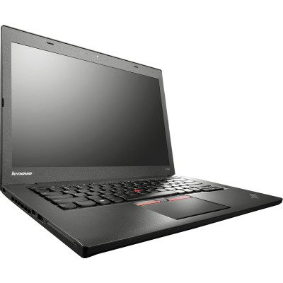 Ноутбук Lenovo ThinkPad T450 / 14” 1920x1080 FullHD / i7-5600U / 8 ГБ / SSD 240 ГБ / Intel HD Graphics 5500 / Клас Б