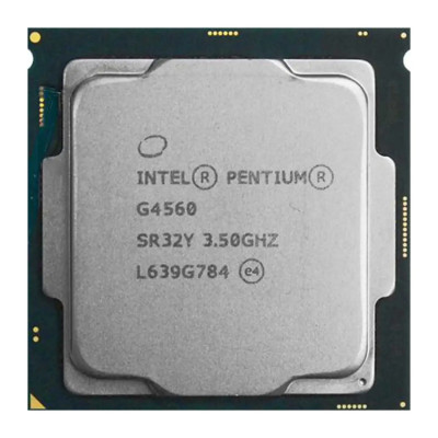Процессор Intel Pentium G4560 / 3 МБ / 3500 МГц / Socket 1151 / 2 / 4