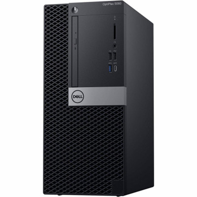 Компьютер Dell OptiPlex 5060 MT / i5-8500 / DDR4 16 ГБ / SSD 240 ГБ / Intel UHD Graphics 630 / 260 Вт / 6 / 6