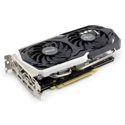 Відеокарта MSI GeForce GTX 1660 Ti 6Gb ARMOR OC 6 ГБ / 192 біт / GDDR 6 / 12000 MHz / Стандартна