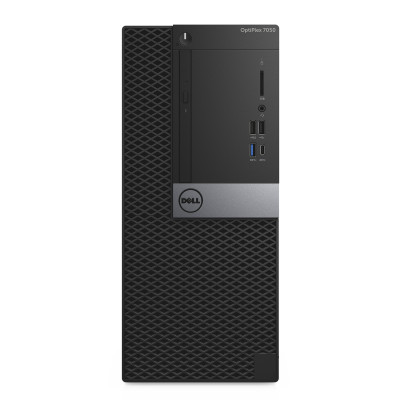 Б/У Компьютер Dell Optiplex 7050 MT / i5-7500 / DDR4 8 ГБ / HDD+SSD 240 ГБ / 500 ГБ / GeForce GTX 1050 Ti 4Gb / 240 Вт / 4 / 4