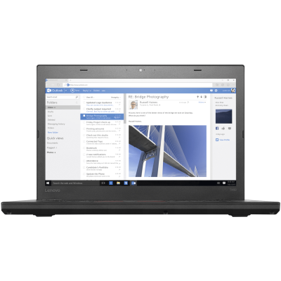 Ноутбук Lenovo ThinkPad T460 / 14” 1920x1080 FullHD / i5-6300U / 16 ГБ / SSD 512 ГБ / Intel HD Graphics 520 / Класс Б