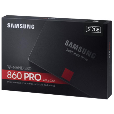Б/У Накопитель SSD 2.5 Samsung 512Gb MZ-76P512BW / MLC / SATA III