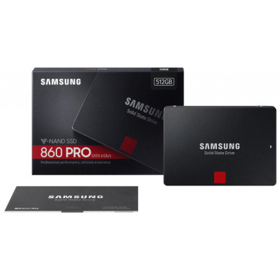 Б/У Накопитель SSD 2.5 Samsung 512Gb MZ-76P512BW / MLC / SATA III