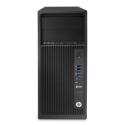 Б/У Компьютер HP Z240 Workstation MT / i7-7700 / DDR4 16 ГБ / SSD 1 ТБ / PNY NVIDIA Quadro P4000 8GB / 400 Вт / 4 / 8