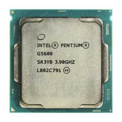 Процессор Intel Pentium G5600 / 4 МБ / 3900 МГц / Socket 1151 / 2 / 4