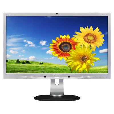 Монитор 24" Philips 241P4QPYKES / 1920x1080 FullHD / WLED / AMVA / 4 мс / VGA, DVI, DisplayPort / Класс Б