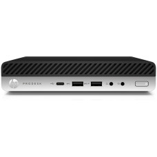 Компьютер HP ProDesk 600 G4 Mini PC / i5-8500T / SO-DIMM DDR4 16 ГБ / SSD 256 ГБ / Intel UHD Graphics 630 / 65 Вт / 6 / 6