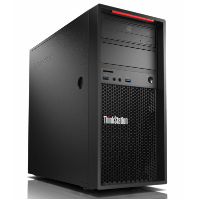 Б/У Компьютер Lenovo ThinkStation P320 / E3-1230v5 / DDR4 32 ГБ / SSD 2 ТБ / nVIDIA Quadro P4000 8Gb / 250 Вт / 4 / 8
