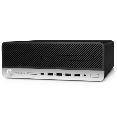 Компьютер HP ProDesk 600 G4 SFF / i3-8100 / DDR4 8 ГБ / SSD 120 ГБ / Intel UHD Graphics 630 / 180 Вт / 4 / 4