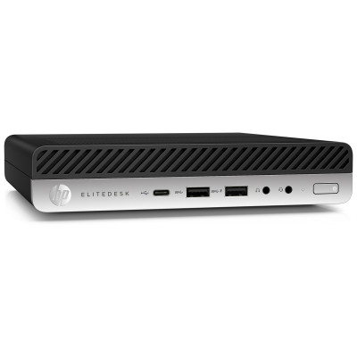 Комп'ютер HP EliteDesk 800 G4 MFF / i5-8600 / SO-DIMM DDR4 16 ГБ / SSD 240 ГБ / Intel HD Graphics 530 / 65 Вт / 6 / 6