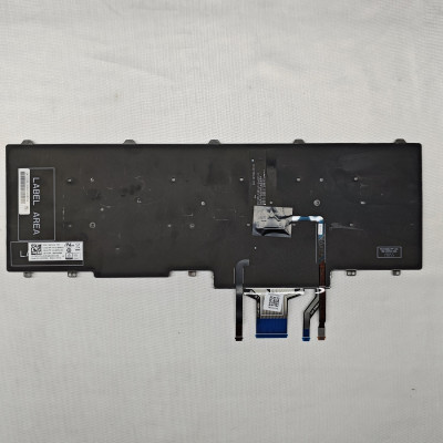 Б/У Клавиатура для ноутбука Dell Latitude E5550 E5570 Precision M3510 M7510 M7720 M7520 3510 / Оригинал