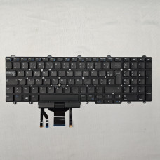 Клавиатура для ноутбука Dell Latitude E5550 E5570 Precision M3510 M7510 M7720 M7520 3510 / Оригинал