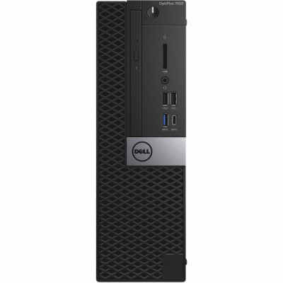 Комп'ютер Dell OptiPlex 7050 SFF / i5-7500 / DDR4 16 ГБ / SSD 1 ТБ / GeForce GT 1030 4Gb / 180 Вт / 4 / 4