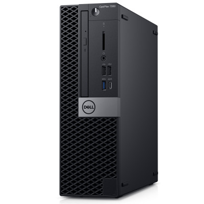 Компьютер Dell Optiplex 7060 SFF / i3-8100 / DDR4 8 ГБ / SSD 480 ГБ / Intel HD Graphics 630 / 200 Вт / 4 / 4
