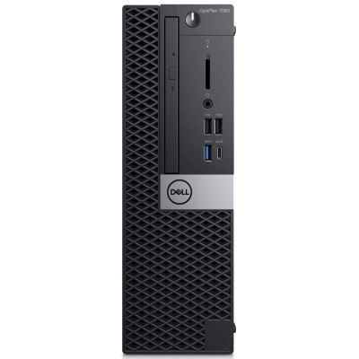 Компьютер Dell Optiplex 7060 SFF / i3-8100 / DDR4 8 ГБ / SSD 480 ГБ / Intel HD Graphics 630 / 200 Вт / 4 / 4