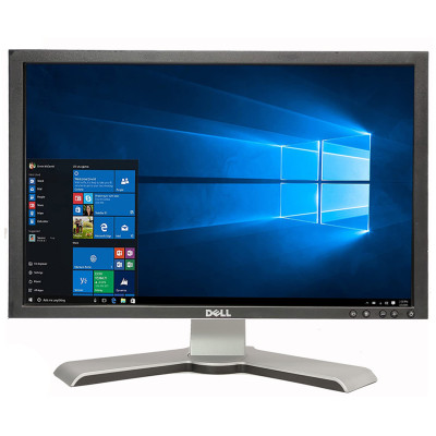 Б/У Монитор 24" Dell 2408WFPb / 1920x1200 / CCFL / S-PVA / 6 мс / VGA, DVI, HDMI, DiplayPort, USB hub 2.0 / Класс Б /