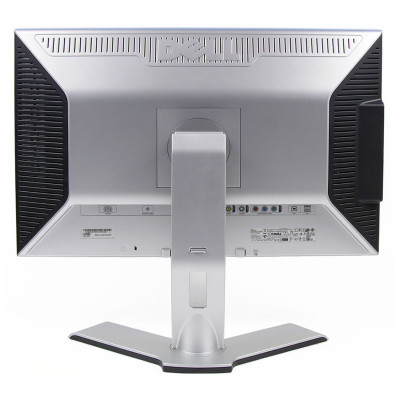 Б/У Монитор 24" Dell 2408WFPb / 1920x1200 / CCFL / S-PVA / 6 мс / VGA, DVI, HDMI, DiplayPort, USB hub 2.0 / Класс Б /