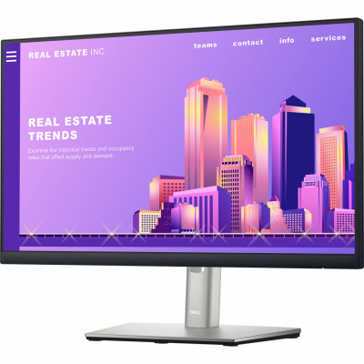 Монитор 24" Dell P2422H / 1920x1080 FullHD / WLED / IPS / 8 мс / VGA, HDMI, DisplayPort, USB hub / Класс А