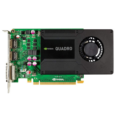 Видеокарта Nvidia GeForce Quadro K2000 2 ГБ / 128 бит / GDDR5 / Мини