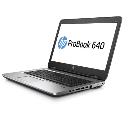 Ноутбук HP ProBook 640 G3 FHD / 14” / 1920x1080 FullHD / i5-7200U / SO-DIMM DDR4 8 ГБ / SSD 256 ГБ / Intel HD Graphics 620 / Класс Б