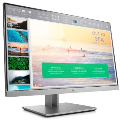 Монитор HP EliteDisplay E233 / 1920x1080 FullHD / WLED / IPS / 5мс / VGA, HDMI, DisplayPort, USB hub / Класс А