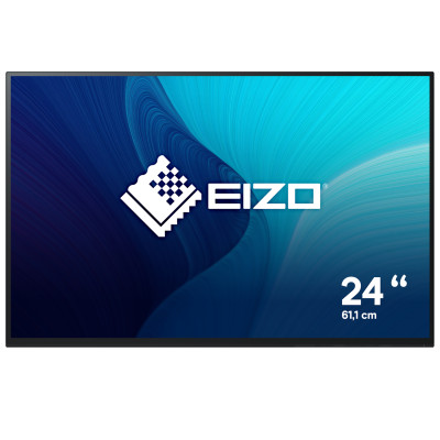 Б/У Монитор 24" EIZO EV2456-BK / 1920x1200 WUXGA / WLED / IPS / 5 мс / VGA, DVI, HDMI, DisplayPort, USB Hub, Audio / Класс А /