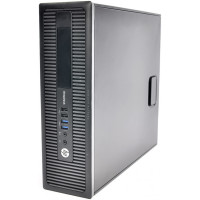 Б/У Компьютер HP ProDesk 800 G1 SFF / i7-4790 / DDR3 32 ГБ / SSD 256 ГБ / Intel HD Graphics 4600 / 320 Вт / 4 / 8