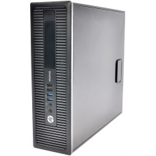 Б/У Компьютер HP ProDesk 800 G1 SFF / i7-4790 / DDR3 32 ГБ / SSD 256 ГБ / Intel HD Graphics 4600 / 320 Вт / 4 / 8