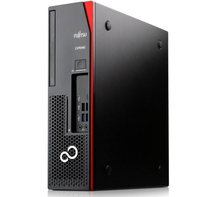 Комп'ютер Fujitsu Esprimo D738 E85+ SFF / i3-9100 / DDR4 16 ГБ / SSD 240 ГБ / Intel UHD Graphics 630 / 210 Вт / 4 / 4