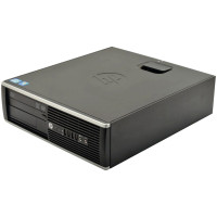 Компьютер HP Compaq 6200 Pro SFF / Intel Pentium G850 / DDR3 4 ГБ / SSD 250 ГБ / Intel HD Graphics / 240 Вт / 2 / 2