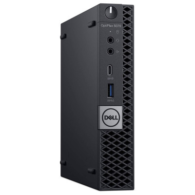 Компьютер Dell OptiPlex 5070 MFF / i7-9700T / SO-DIMM DDR4 16 ГБ / SSD 480 ГБ / Intel UHD Graphics 630 / 90 Вт / 8 / 8