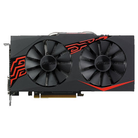 Видеокарта Asus Radeon RX 470 4Gb 256bit GDDR5 DVI only 4 ГБ / 256 бит / GDDR5 / 7000 МГц / Стандартная