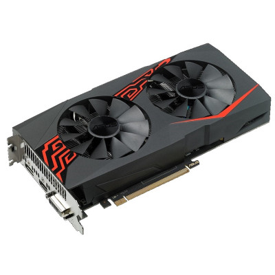Б/У Видеокарта Asus Radeon RX 470 4Gb 256bit GDDR5 DVI only 4 ГБ / 256 бит / GDDR5 / 7000 МГц / Стандартная