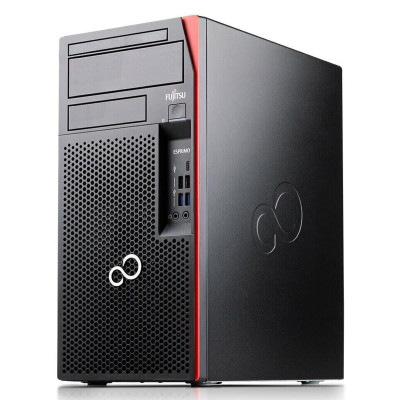 Комп'ютер Fujitsu Esprimo P558 E85+ MT / i3-8100 / DDR4 8 ГБ / SSD 120 ГБ / Intel UHD Graphics 630 / 210 Вт / 4 / 4
