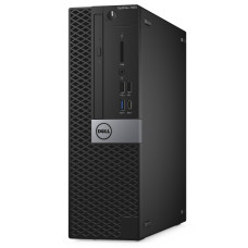 Комп'ютер Dell OptiPlex 7050 SFF / i5-6500 / DDR4 16 ГБ / SSD 120 ГБ / Intel HD Graphics 530 / 180 Вт / 4 / 4