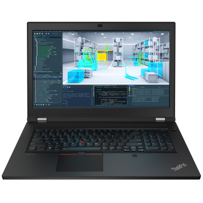 Б/У Ноутбук Lenovo ThinkPad P17 Gen 1 / 17.3” 1920x1080 FullHD / i7-10850H / 32 ГБ / SSD / 512 ГБ / nVIDIA GeForce RTX 3000 6Gb / Класс Б