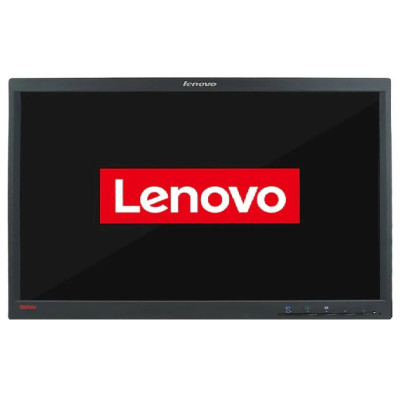 Б/У Монитор 22" Lenovo LT2252pwA black / 1680x1050 / LED / TN / 5 мс / VGA, DVI, DisplayPort / Класс Б /