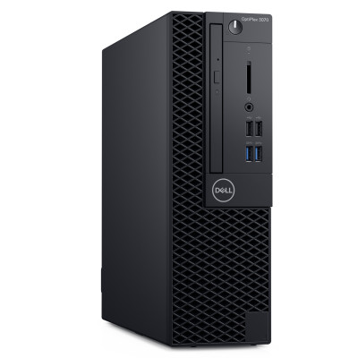 Компьютер Dell OptiPlex 3070 SFF / i3-8100 / DDR4 16 ГБ / SSD 480 ГБ / Intel UHD Graphics 630 / 200 Вт / 4 / 4