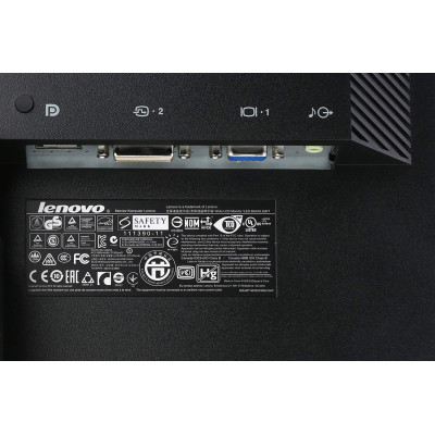 Б/У Монитор 19" Lenovo LT1952pwD / 1440x900 WXGA+ / LED / TN / 5 мс / VGA, DVI, DisplayPort / Класс Б Б/У Монитор 19" Lenovo LT1952pwD / 1440x900 WXGA+ / LED / TN / 5 мс / VGA, DVI, DisplayPort / Класс Б