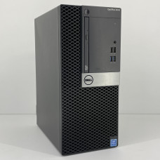 Компьютер Dell Optiplex 3050 MT / i7-6700 / DDR4 16 ГБ / SSD 480 ГБ / GeForce GT 1030 4Gb / 240 Вт / 4 / 8