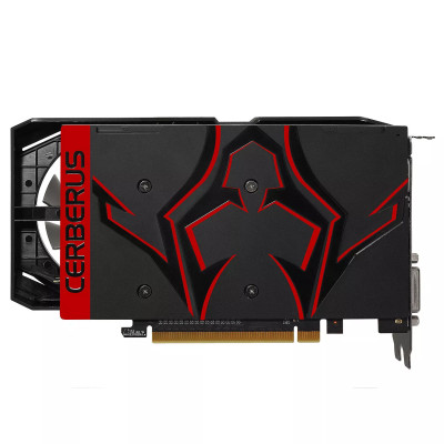 Видеокарта ASUS GeForce GTX 1050 Ti 4Gb CERBERUS OC 4 ГБ / 128 бит / GDDR5 / 7008 МГц / Стандартная